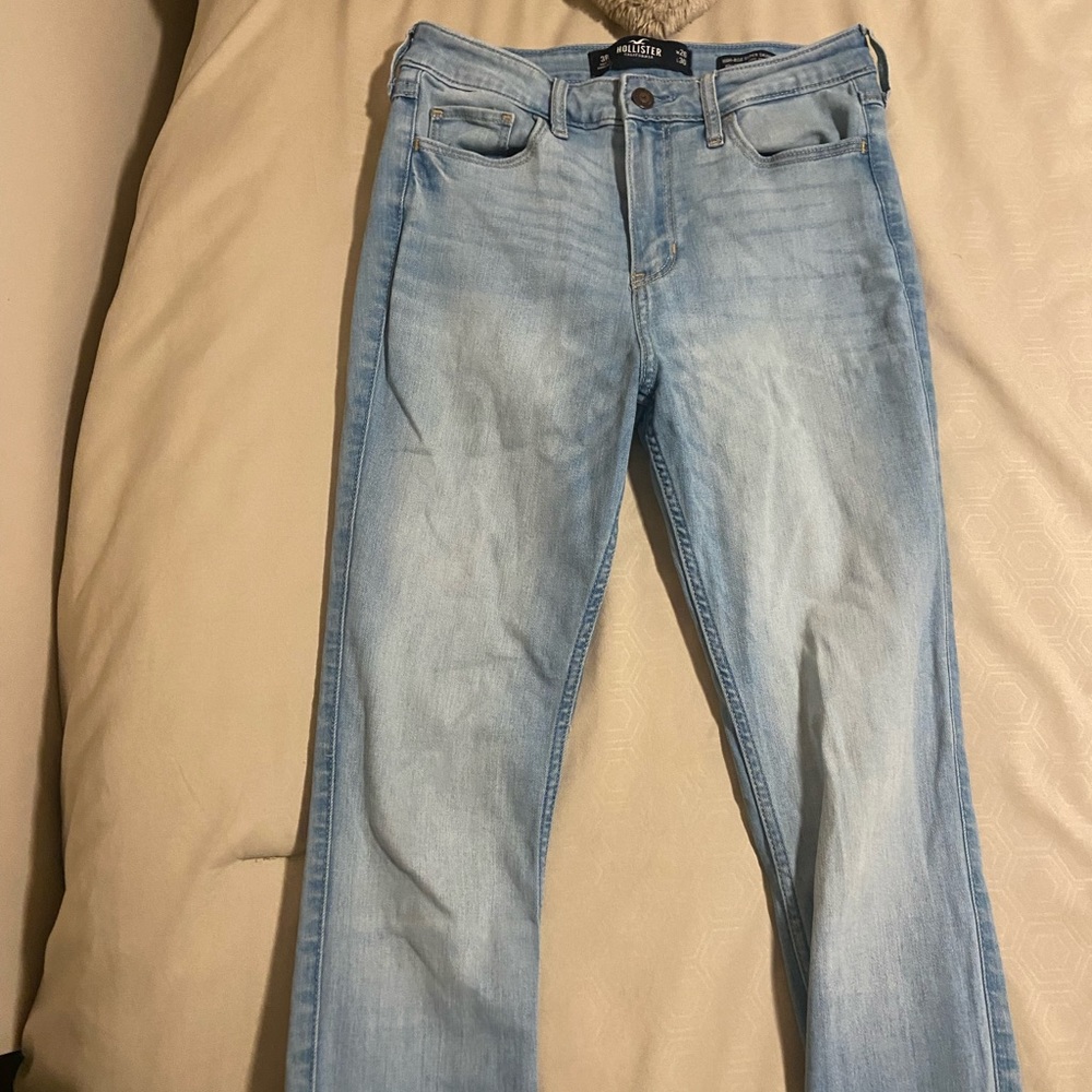 high-rise super skinny hollister jeans